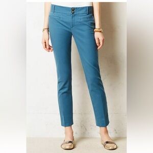 Anthropologie Cartonnier Ankle Zip Charlie‎ Trousers